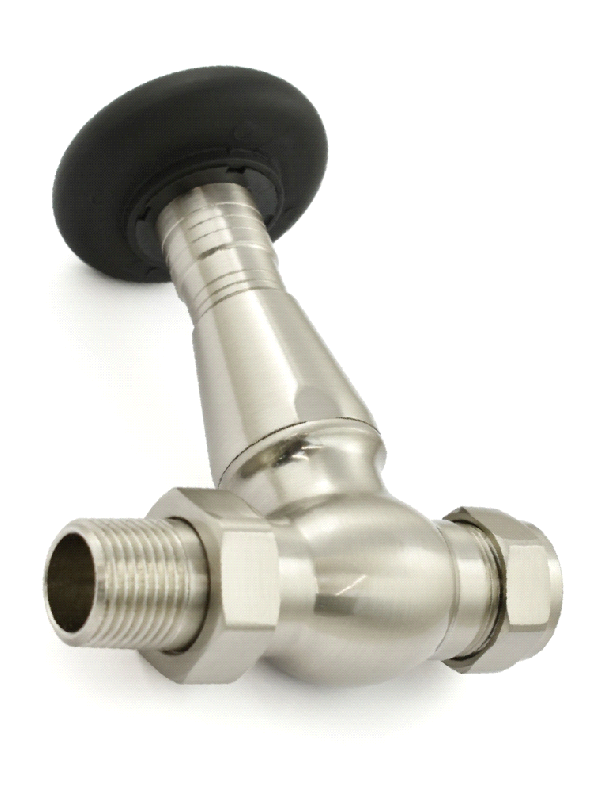 Lambeth Straight TRV Set - Satin Nickel